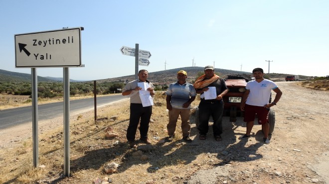 Urla sakinleri: Alaşar Ovası nın  yolları asfaltlansın